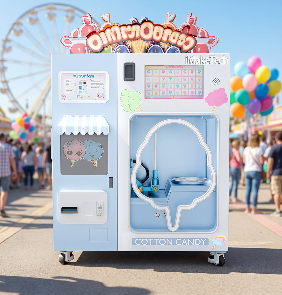 The Complete Guide to Cotton Candy Vending Machines: Costs, Profits, and Maintenance