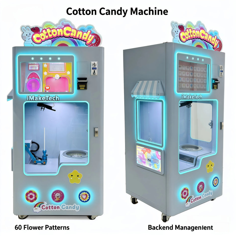 Cotton candy machine, self-service vending machine, commercial equipment, fully automatic vending machine
