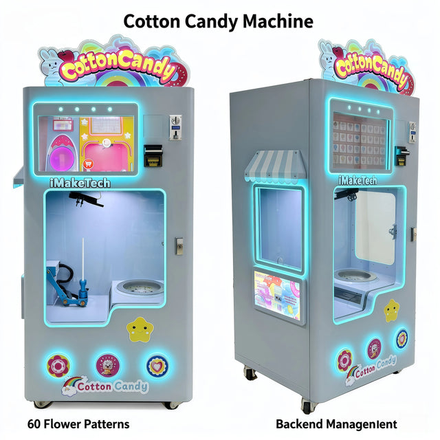 Cotton candy machine, self-service vending machine, commercial equipment, fully automatic vending machine