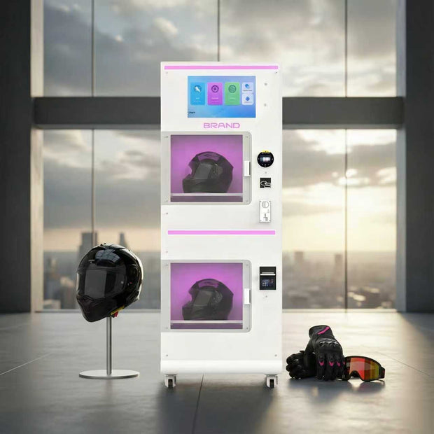 Smart Helmet Washer: Kills Bacteria and Eliminates Odors