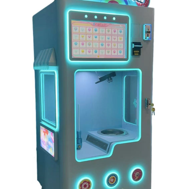 Cotton candy machine, self-service vending machine, commercial equipment, fully automatic vending machine