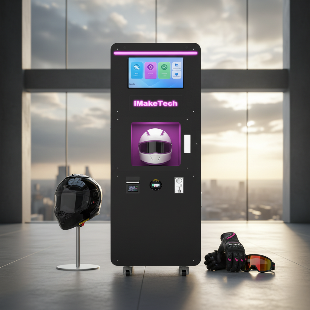 All-Around Helmet Washer: Sterilizing and Deodorizing Motorcycle Helmet Cleaning and Drying Machine