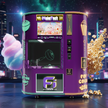 Dual-Mode Sweet Station Cotton Candy + Popcorn Combo Vending Machine